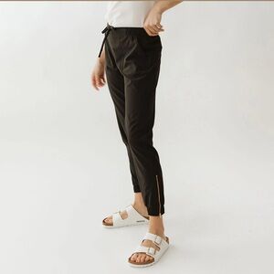 Albion Jetsetter Joggers Black; Sz Large